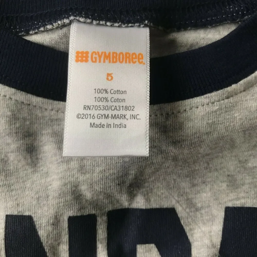 NWT Gymboree Boy’s Football Sunday Funday T-Shirt Youth Kid’s Size 5